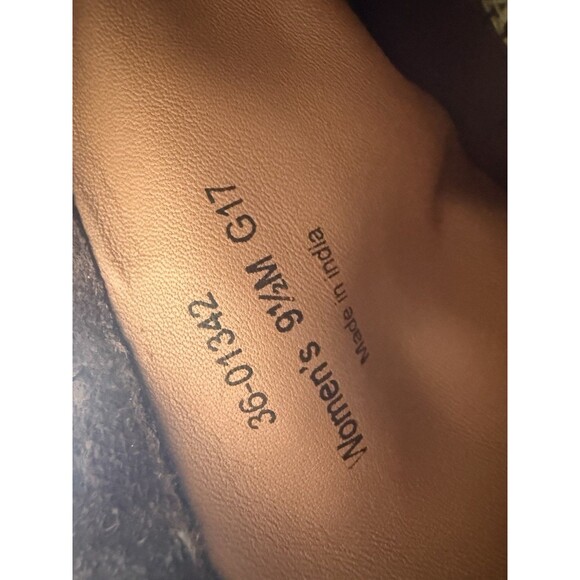 TRASK Women's Brown Suede Ankle Boots- SZ 9.5 36-01342 fold over braided detail - Picture 13 of 15